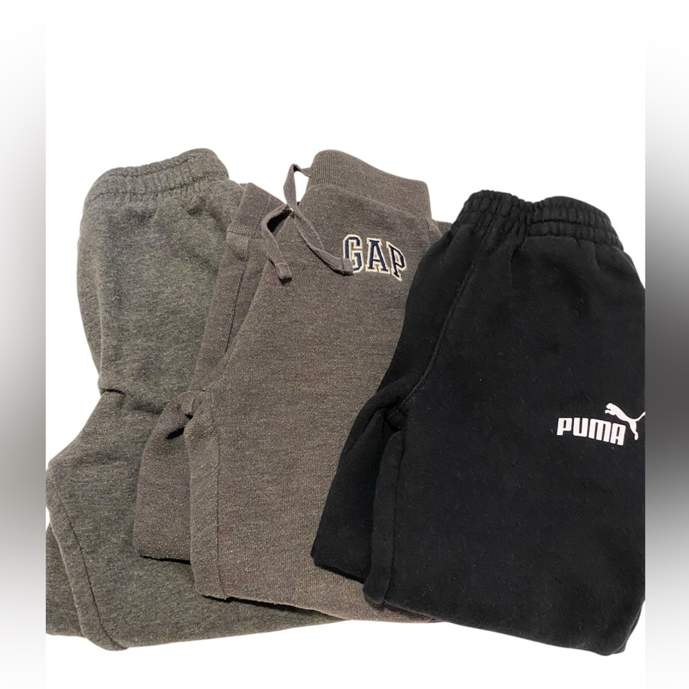 GAP and PUMA Kids Bottoms Set - Gray and Black